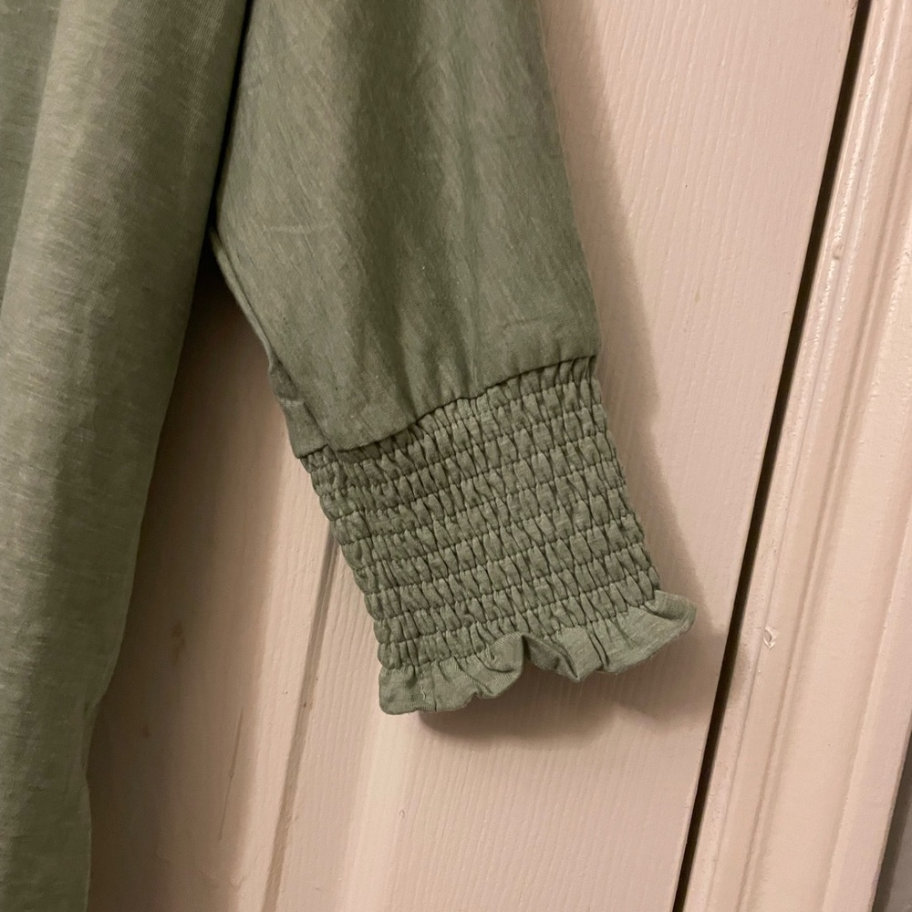 DokoToo, Women's Olive Green Top - Picture 6 of 12